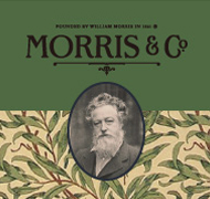 MORRIS＆Co.の伝統文様のクロス壁紙